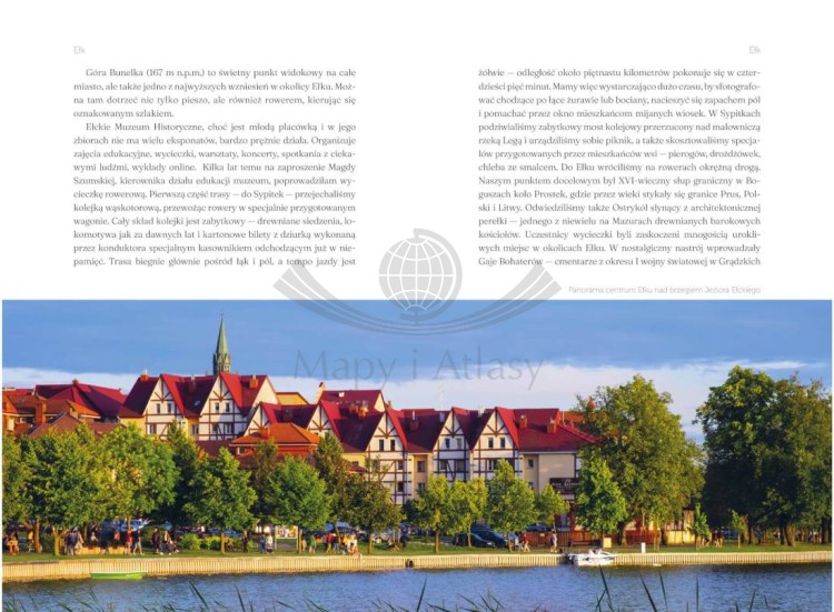 Warmia i Mazury. Przewodnik Slow wydawnictwa SBM. Przykładowe strony 2