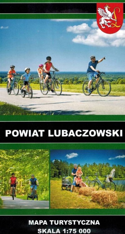 Powiat Lubaczowski 1:75 000. Mapa turystyczna. Okładka