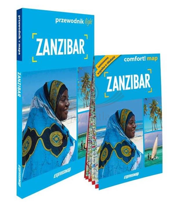 Zanzibar. Przewodnik light + laminowana mapa wydawnictwa ExpressMap. Okładka