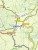 Beskid Żywiecki, część zachodnia. Mapa turystyczna wydawnictwa Galileos. Fragment 3