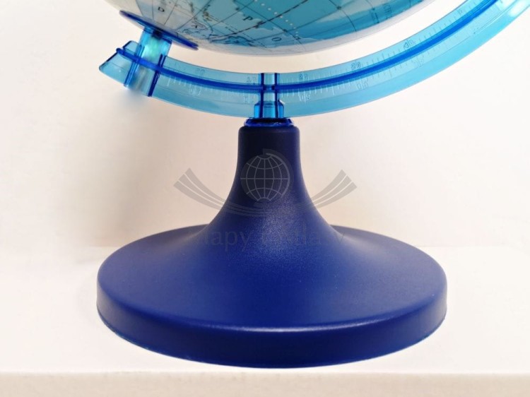 Globus fizyczny 25 cm. 3D. Podstawa