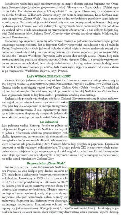 Dookoła Zielonej Góry 1:50 000. Mapa turystyczna wydawnictwa Sygnatura. Informator 1