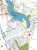 Gmina Kłodawa. Turystyczne oblicza Kłodawskich okolic. Mapa turystyczna wydawnictwa Sygnatura. Centrum Kłodawa - fragment