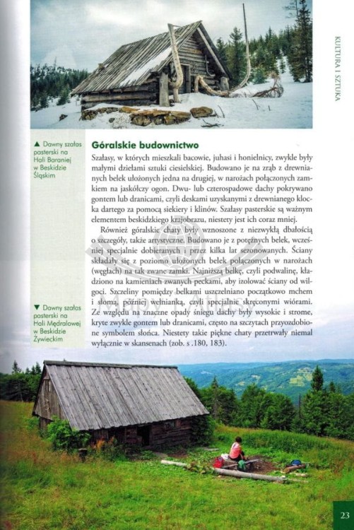 Beskidy: Śląski, Żywiecki, Mały. Atlas turystyczny wydawnictwa SBM. Przykładowa strona 1