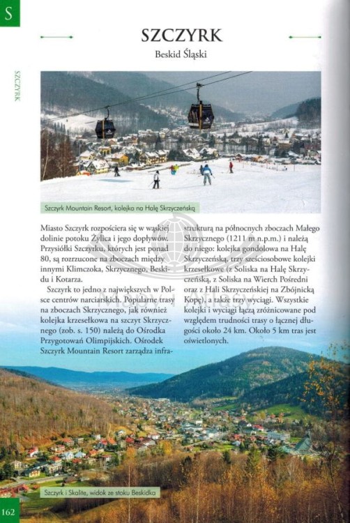 Beskidy: Śląski, Żywiecki, Mały. Atlas turystyczny wydawnictwa SBM. Przykładowa strona 3
