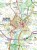Wybrzeże: Słupsk - Łeba - Wejherowo. Mapa turystyczna tras rowerowych. Nie tylko Green Velo wydawnictwa Euro Pilot. Fragment 1