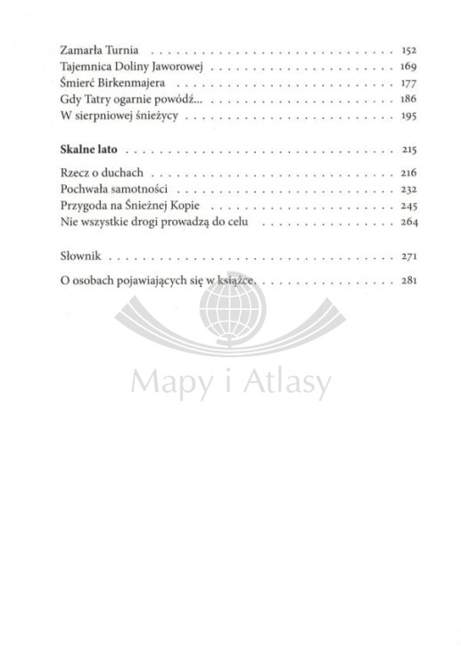 Trylogia tatrzańska. Wawrzyniec Żuławski. Spis treści 2