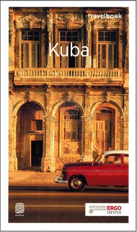 Kuba. Przewodnik travelbook wydawnictwa Bezdroża. Okładka