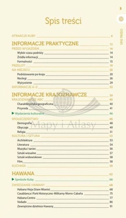 Kuba. Przewodnik travelbook wydawnictwa Bezdroża. Spis treści 1