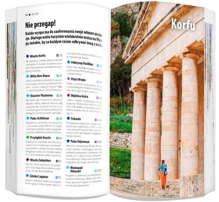 Korfu i Zakynthos. Przewodnik light + laminowana mapa wydawnictwa ExpressMap. Przykładowe strony 2