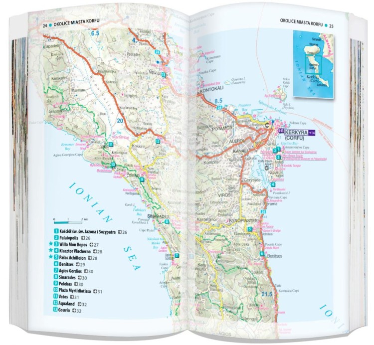 Korfu i Zakynthos. Przewodnik light + laminowana mapa wydawnictwa ExpressMap. Przykładowe strony 3