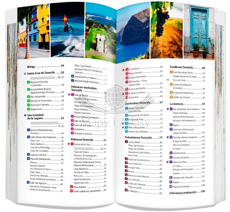 Teneryfa i La Gomera. Przewodnik light + laminowana mapa wydawnictwa ExpressMap. Spis treści