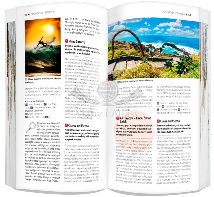 Teneryfa i La Gomera. Przewodnik light + laminowana mapa wydawnictwa ExpressMap. Przykładowe strony 3