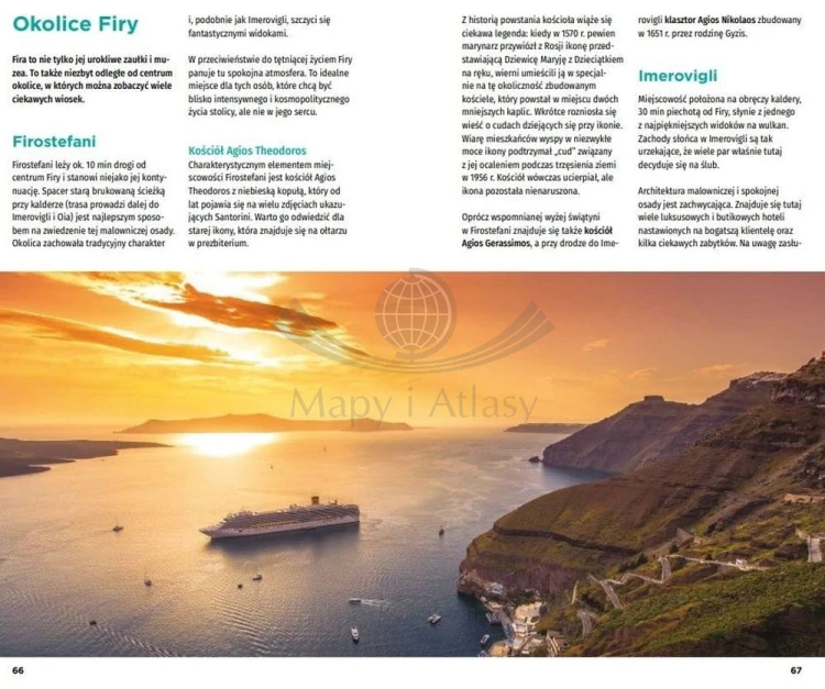 Santorini. Przewodnik travelbook wydawnictwa Bezdroża. Przykładowe strony 3