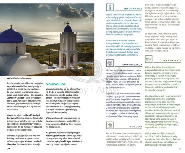 Santorini. Przewodnik travelbook wydawnictwa Bezdroża. Przykładowe strony 5