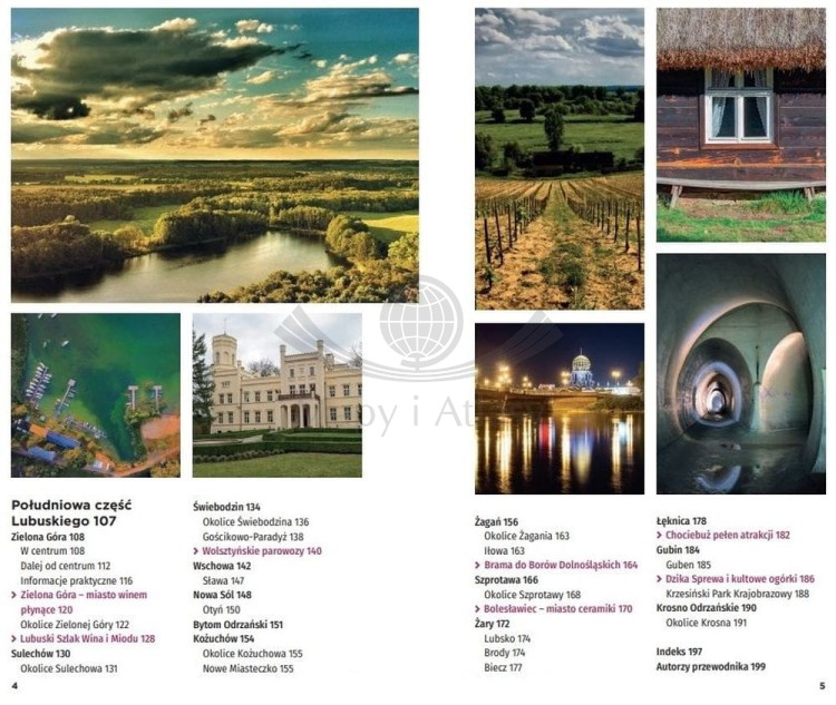 Lubuskie. Gorzów Wielkopolski i Zielona Góra. Przewodnik travelbook wydawnictwa Bezdroża. Spis treści 2