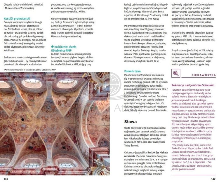 Lubuskie. Gorzów Wielkopolski i Zielona Góra. Przewodnik travelbook wydawnictwa Bezdroża. Przykładowe strony 6