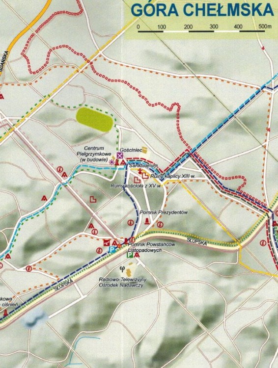 Powiat koszaliński 1:110 000. Mapa turystyczna wydawnictwa EKO-MAP. Fragment 2