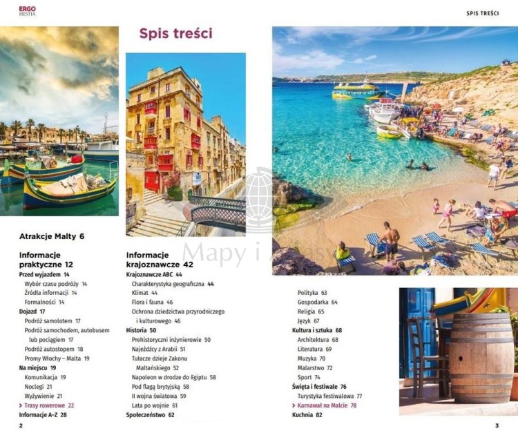 Malta. Przewodnik travelbook wydawnictwa Bezdroża. Spis treści 1
