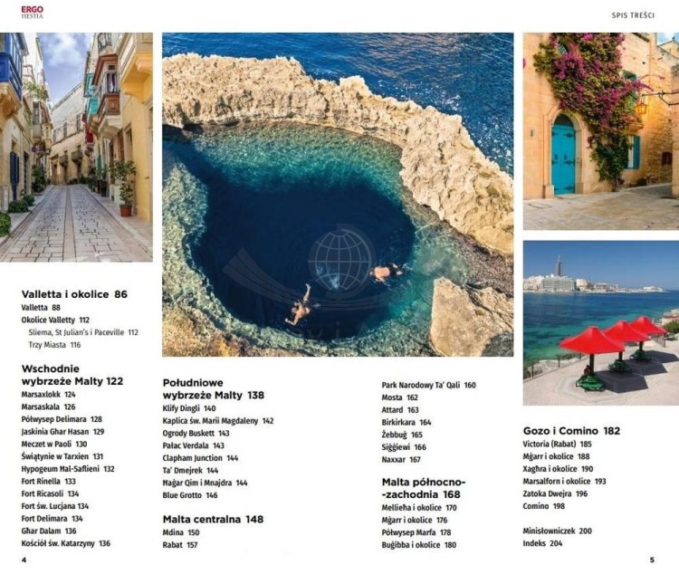 Malta. Przewodnik travelbook wydawnictwa Bezdroża. Spis treści 2
