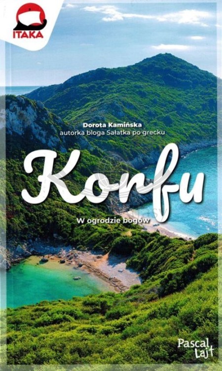 Korfu. Przewodnik Lajt wydawnictwa Pascal. Okładka