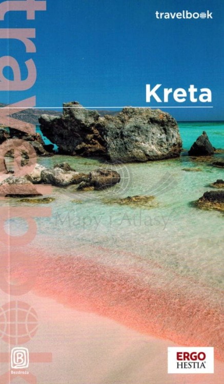 Kreta. Przewodnik travelbook wydawnictwa Bezdroża. Okładka