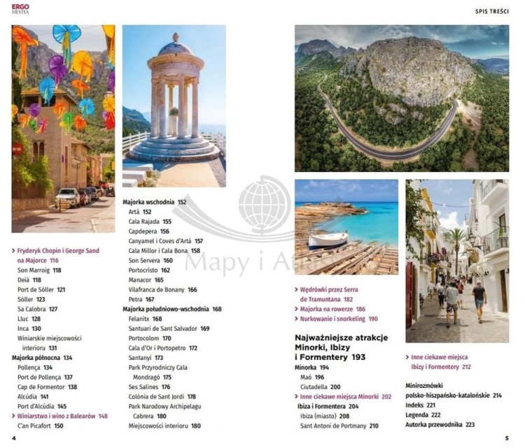 Majorka. Przewodnik travelbook wydawnictwa Bezdroża. Spis treści 2