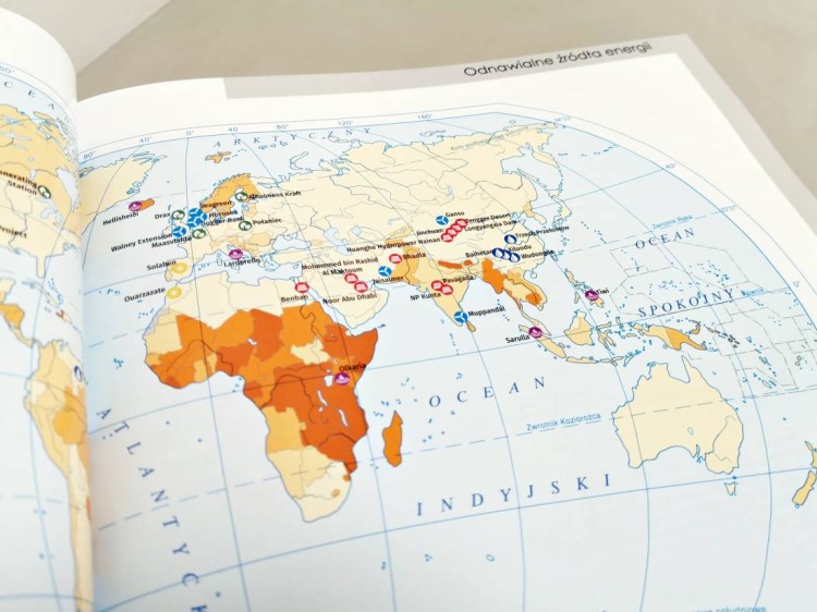 Wielki Atlas Świata wydawnictwa NEO-PILOT. Fragment 2