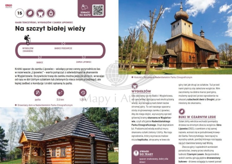 Jura Krakowsko-Częstochowska pełna wrażeń. ActiveBook. Przewodnik wydawnictwa Bezdroża. Przykładowe strony 3