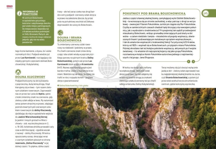 Jura Krakowsko-Częstochowska pełna wrażeń. ActiveBook. Przewodnik wydawnictwa Bezdroża. Przykładowe strony 6