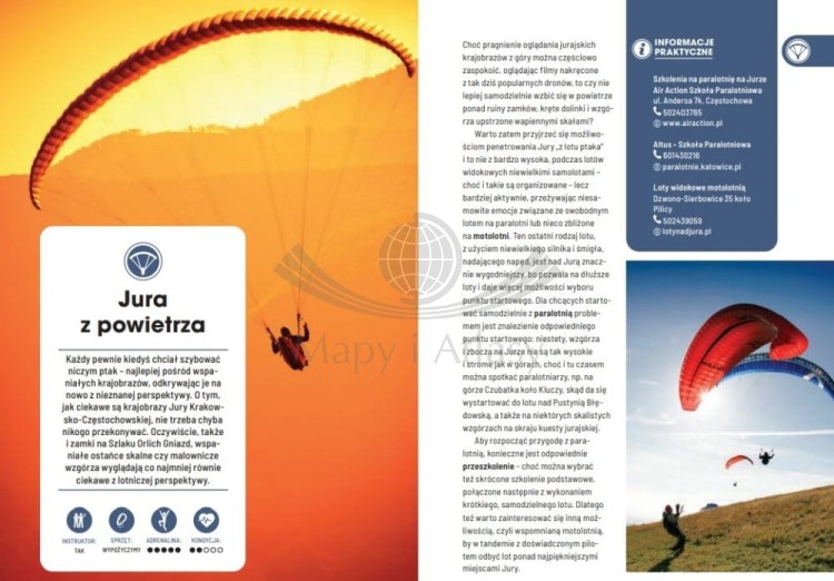 Jura Krakowsko-Częstochowska pełna wrażeń. ActiveBook. Przewodnik wydawnictwa Bezdroża. Przykładowe strony 8