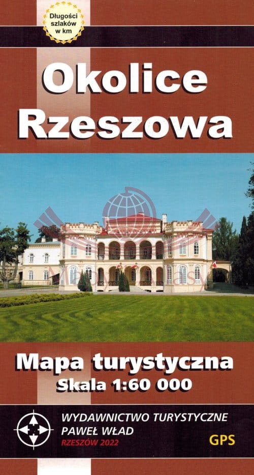 Okolice Rzeszowa 1:60 000. Mapa turystyczna.