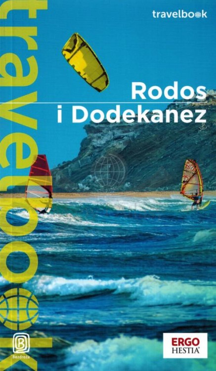 Rodos i Dodekanez. Przewodnik travelbook wydawnictwa Bezdroża. Okładka