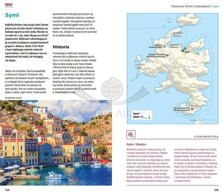 Rodos i Dodekanez. Przewodnik travelbook wydawnictwa Bezdroża. Przykładowe strony 1