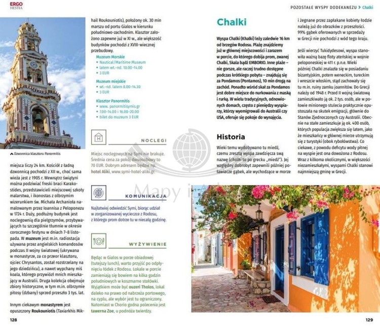Rodos i Dodekanez. Przewodnik travelbook wydawnictwa Bezdroża. Przykładowe strony 3