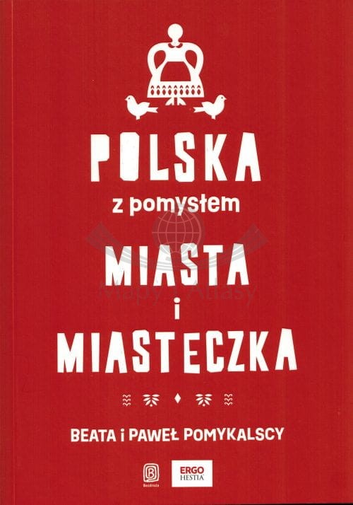 Polska z pomysłem. Miasta i miasteczka wydawnictwa Bezdroża. Okładka