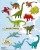 Moja kolorowanka. Atlas świata. Dinozaury. Okładka tył