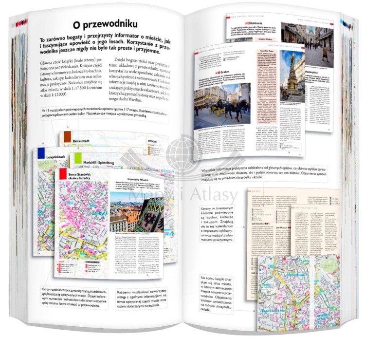 Wiedeń 3 w 1. Przewodnik, atlas i mapa wydawnictwa ExpressMap. O przewodniku