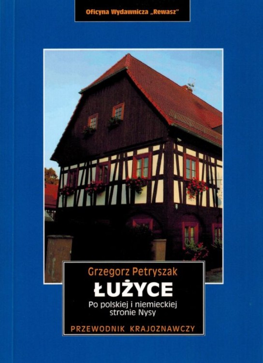 Łużyce. Przewodnik wydawnictwa Rewasz. Okładka