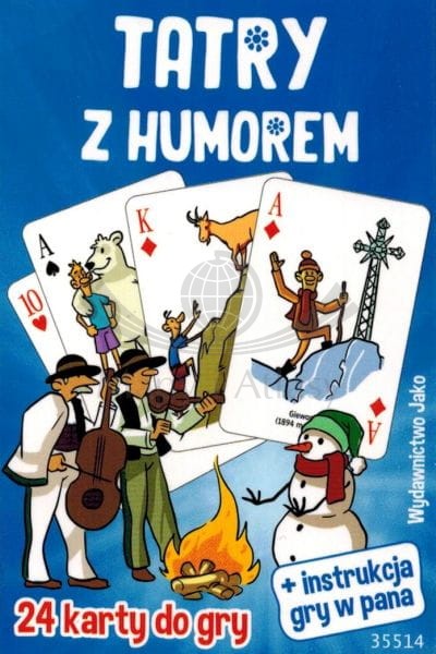 Tatry z humorem. 24 karty do gry