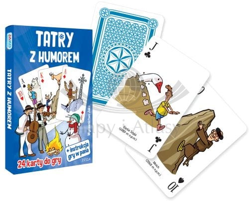 Tatry z humorem. 24 karty do gry