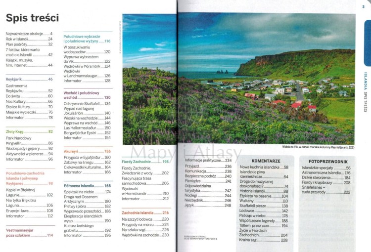 Islandia. Przewodnik wydawnictwa Lonely Planet. Spis treści
