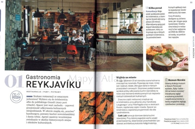 Islandia. Przewodnik wydawnictwa Lonely Planet. Przykładowe strony 3