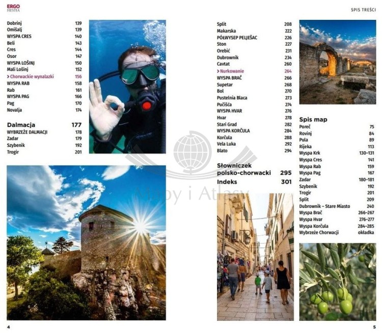 Chorwacja. Wybrzeże Adriatyku. Przewodnik travelbook wydawnictwa Bezdroża. Spis treści 2