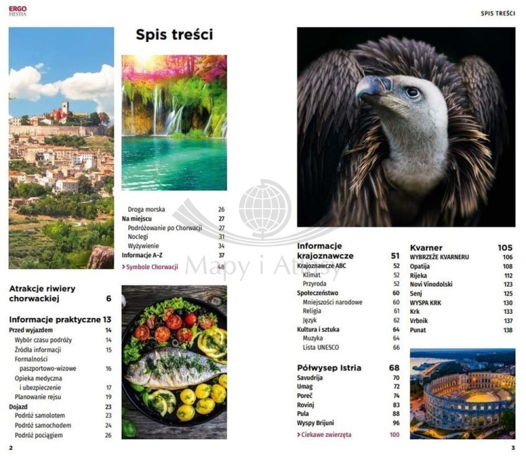 Chorwacja. Wybrzeże Adriatyku. Przewodnik travelbook wydawnictwa Bezdroża. Spis treści 1