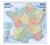 Francja 1:1 300 000. Mapa ścienna z kodami pocztowymi. Całość