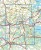 Mazury. Pojezierze Mrągowskie, Mazurski PK. Laminowana mapa turystyczna wydawnictwa Compass. Zasięg