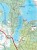 Mazury. Pojezierze Mrągowskie, Mazurski PK. Laminowana mapa turystyczna wydawnictwa Compass. Fragment 3