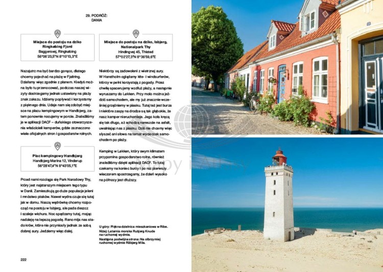 Kamperem po Europie. Książka wydawnictwa Almapress. Przykładowe strony 5