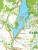 Suwalski Park Krajobrazowy 1:40 000. Mapa turystyczna wydawnictwa MH. Fragment 1